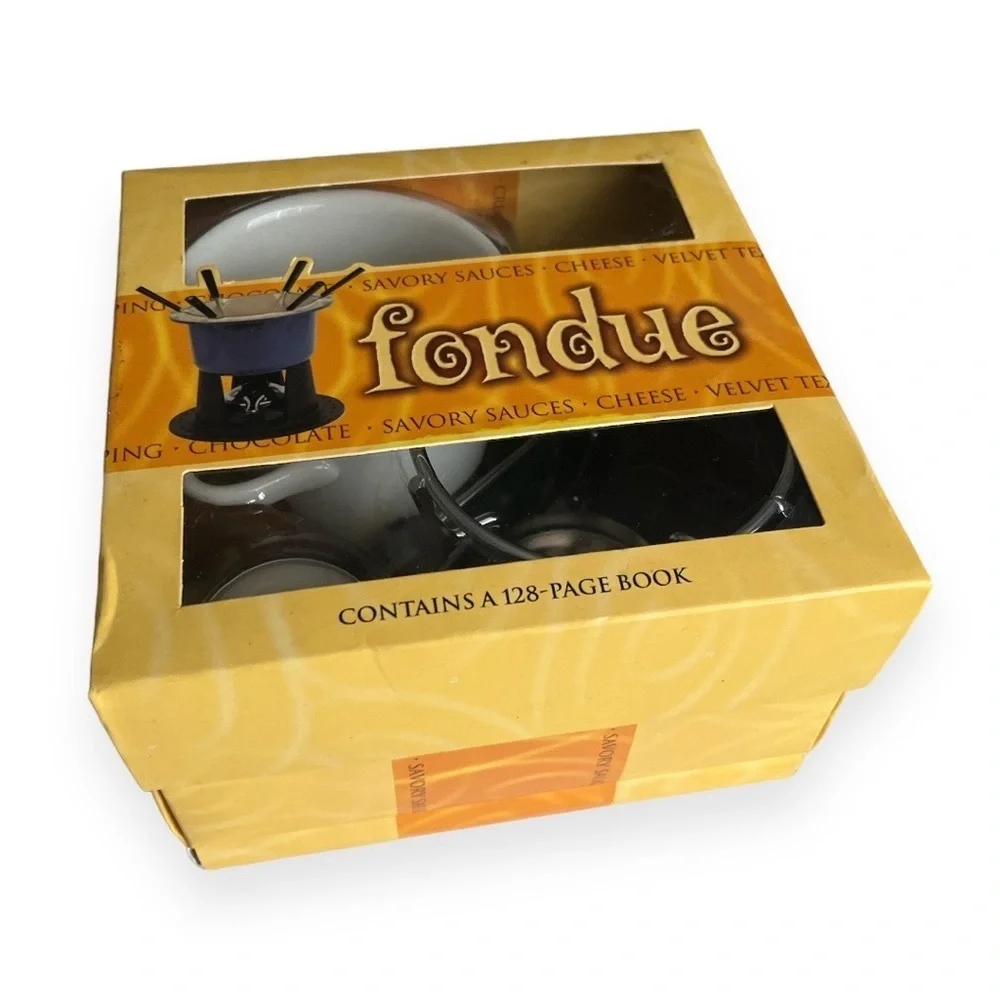 Top That Fondue Set with 128 Page‎ Book